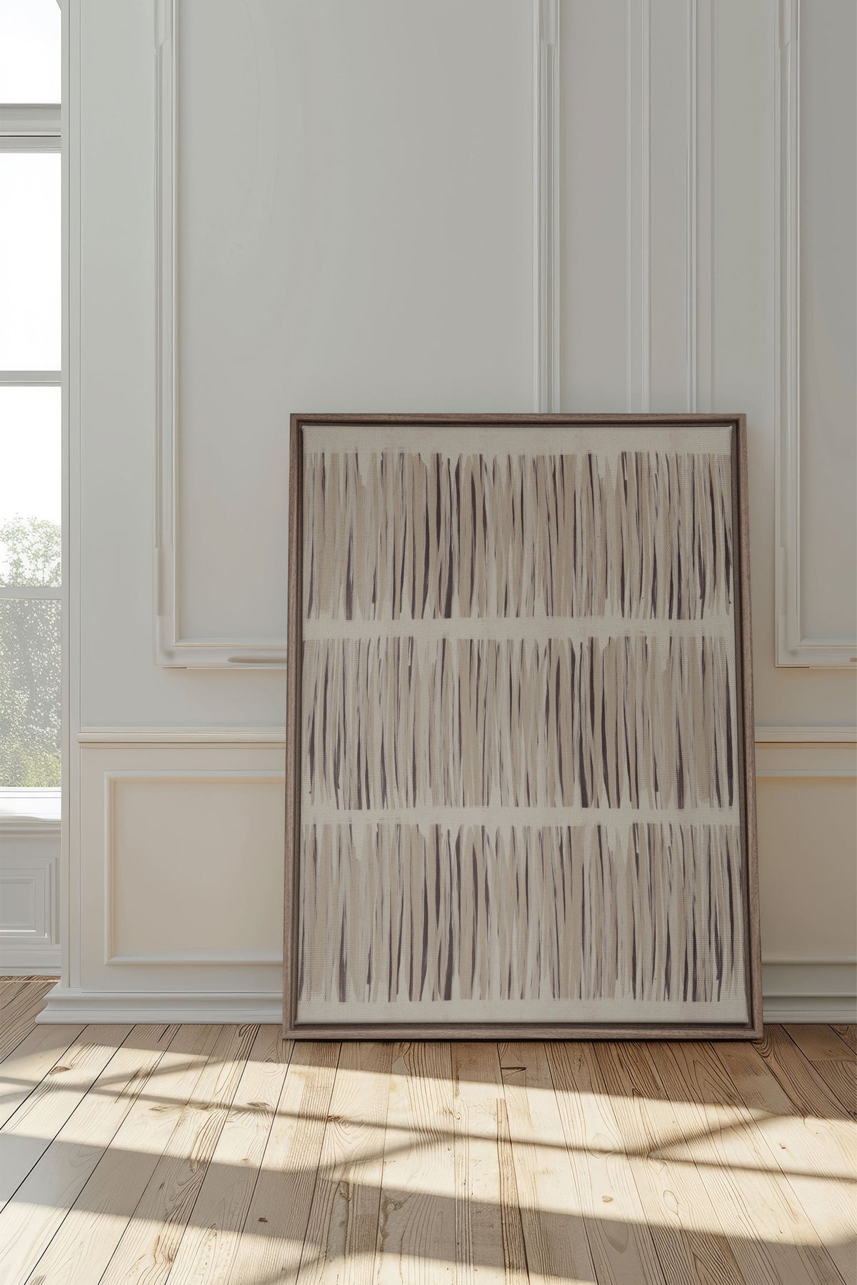 PARFUM DE PRAIRIE, Oeuvre sur toile étirée