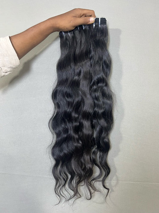 Indian Raw Wavy Hair Bundles