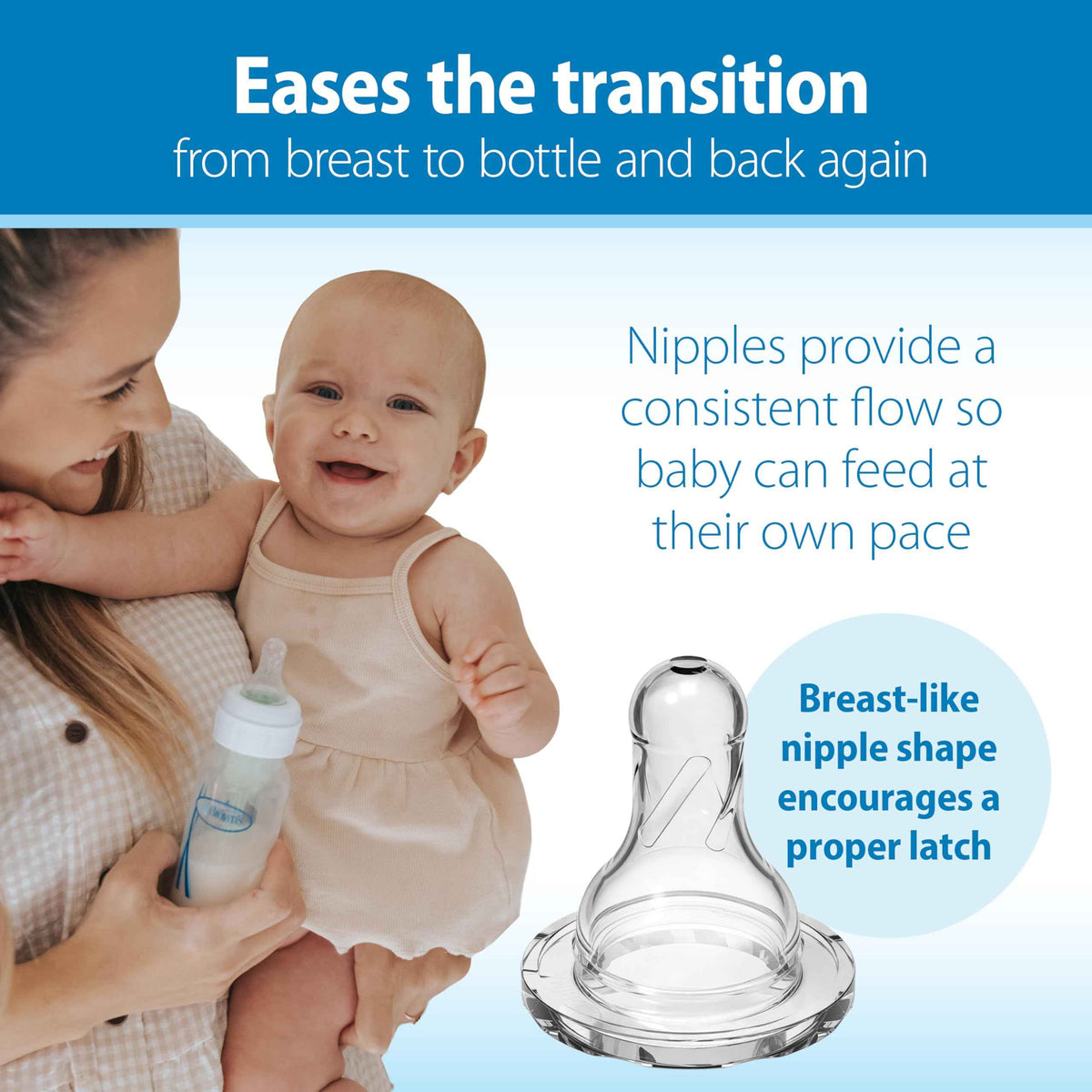 Dr. Brown's Natural Flow Anti-Colic Options+ Narrow Baby Bottle, 8 Ounce 250 ml 4 pack 🍁 All In One Marketplace Canada