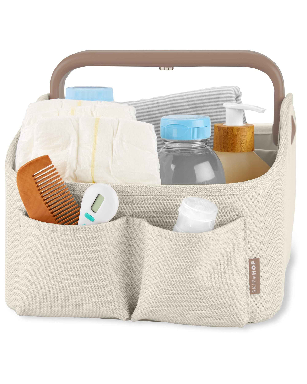 Skip Hop Diaper Caddy Organizer with Touch Sensor Night Light, Nursery Style, Oat 🍁 All In One Marketplace Canada