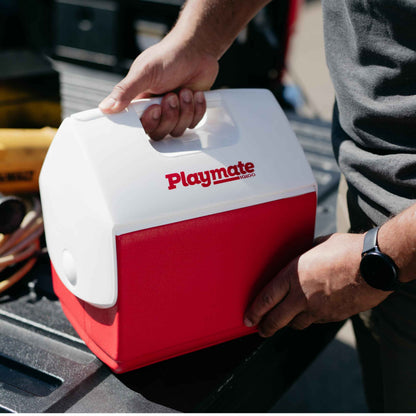 Igloo 7362 11.75 x 8.25 x 12-Inch Playmate PalPersonal Sized Cooler, 7-Quart (Red/White) 🍁 All In One Marketplace Canada