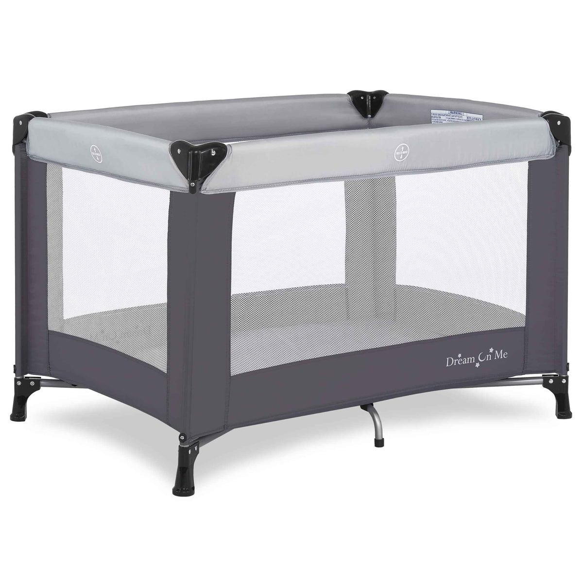 Dream On Me Nest Portable Play Yard With Carry Bag And Shoulder Strap, GREY 🍁 All In One Marketplace Canada