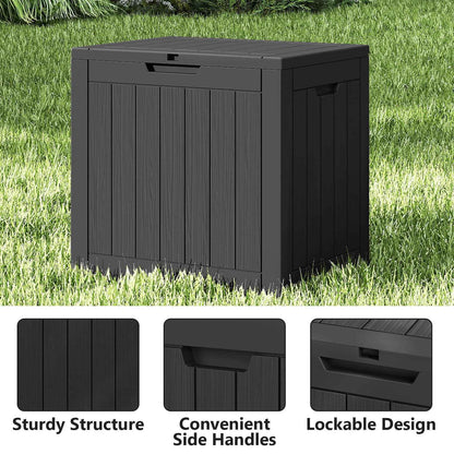 Ceecysaa 31 Gallon Deck Box Outdoor, Waterproof Storage Box, Black 🍁 All In One Marketplace Canada