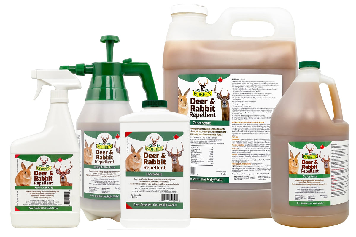 Bobbex Deer & Rabbit Repellent Ready to Use 1.42 Liter 🍁 All In One Marketplace Canada