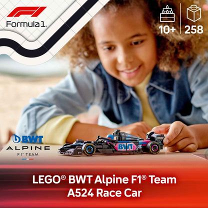 LEGO Speed Champions BWT Alpine F1 Team A524 Race Car Toy - Building Set for Kids, Boys & Girls, Ages 10+ - Toy Car for F1 Fans - Gift Idea for Birthday - 77248 🍁 All In One Marketplace Canada