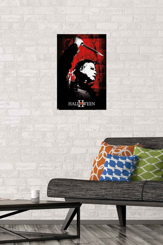 Halloween II - Red Wall Poster