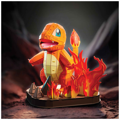 4D Build Pokémon Charmander 3D Puzzle Model Kit, Desk Décor, Shelf Display 🍁 All In One Marketplace Canada