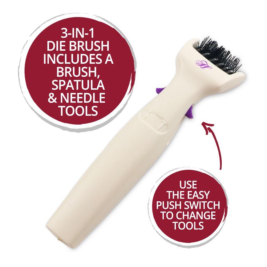 Premier Craft Tools - 3-in-1 Die Brush