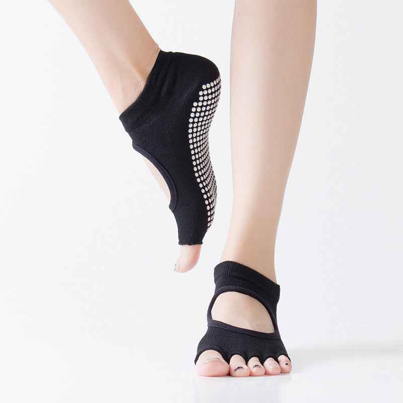 Sports Yoga Toe-Separating Fitness Socks – Non-Slip Performance Socks