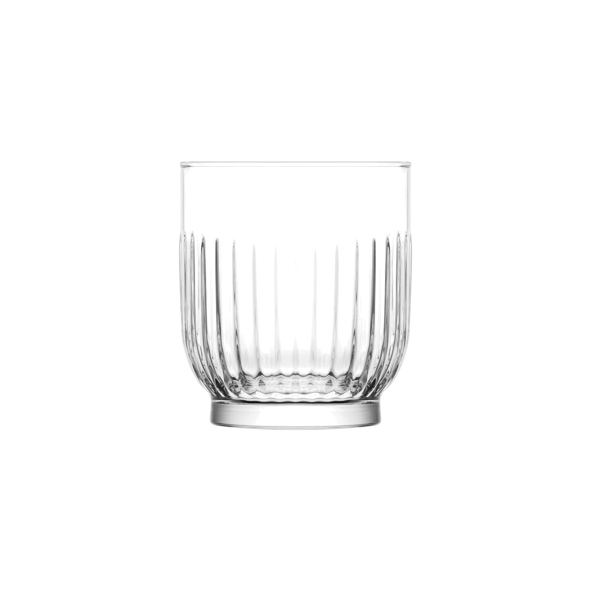Ribbed Whisky Glasses 11oz - LAV TOKYO - Set of 6