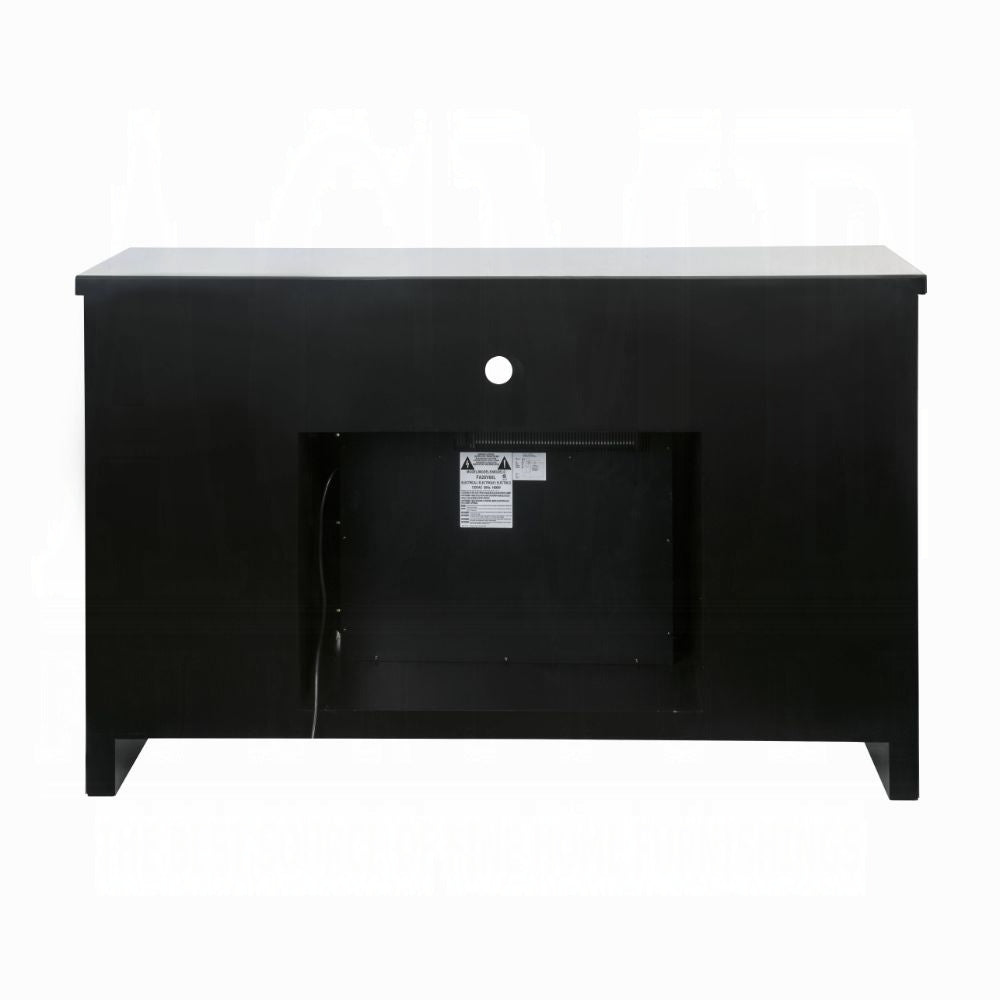 Brilliance-II Luxury Mirrored TV Stand/Fireplace - Clear