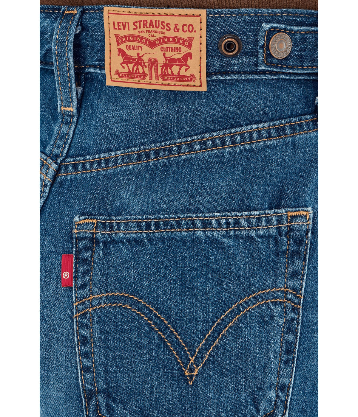 Levi's Womens Cinch Mid-Thigh Short, (New) Kiss Goodbye (Lightweight) (Non-Stretch), 28 🍁 All In One Marketplace Canada