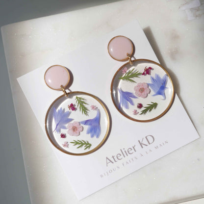 Boucles d'oreilles duo Maia - 35mm