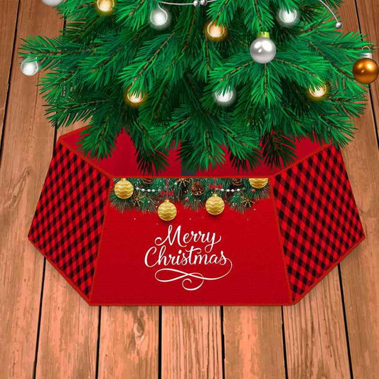 Christmas Tree Ornaments Set, 6 Styles Non-Woven Fabric Decorations