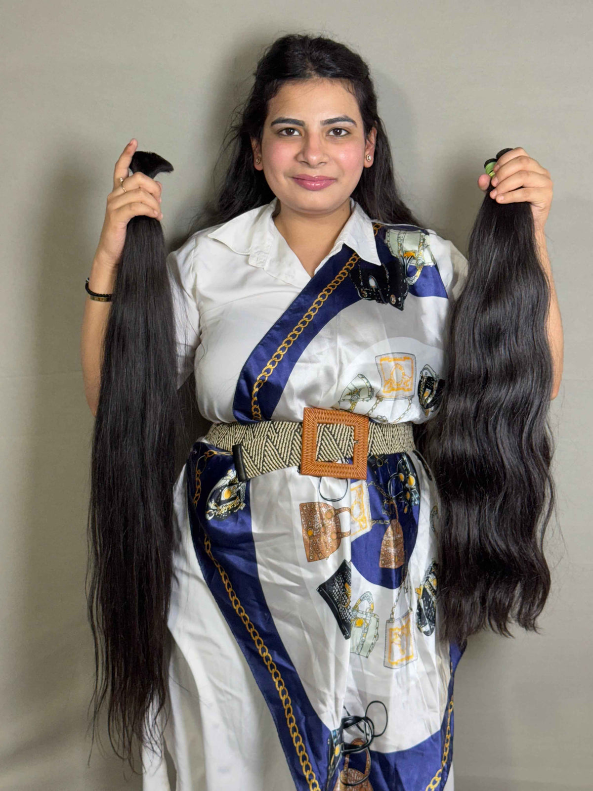 Virgin Indian bulk hair bundles