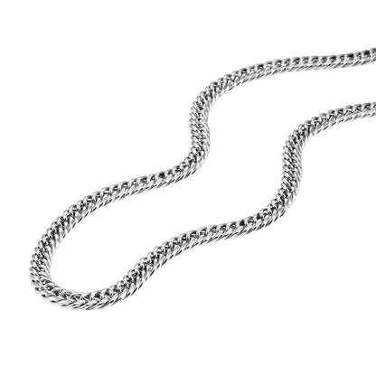 ABRAFO: Chunky Chain in Silver for Women or Men