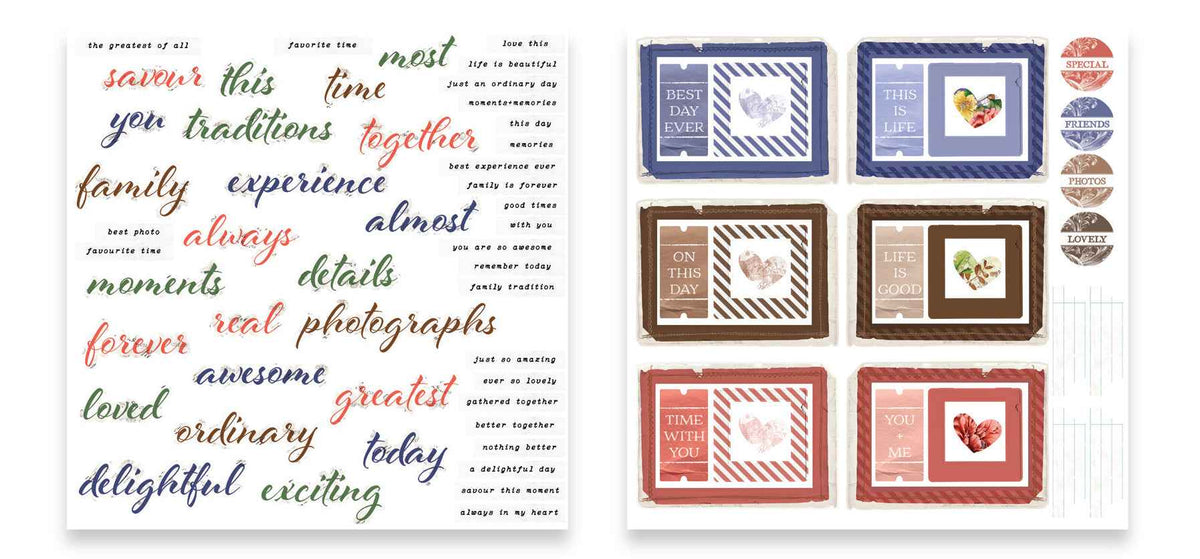 Arden Creative Studio Laurel Grove Page Makers Ephemera Pack