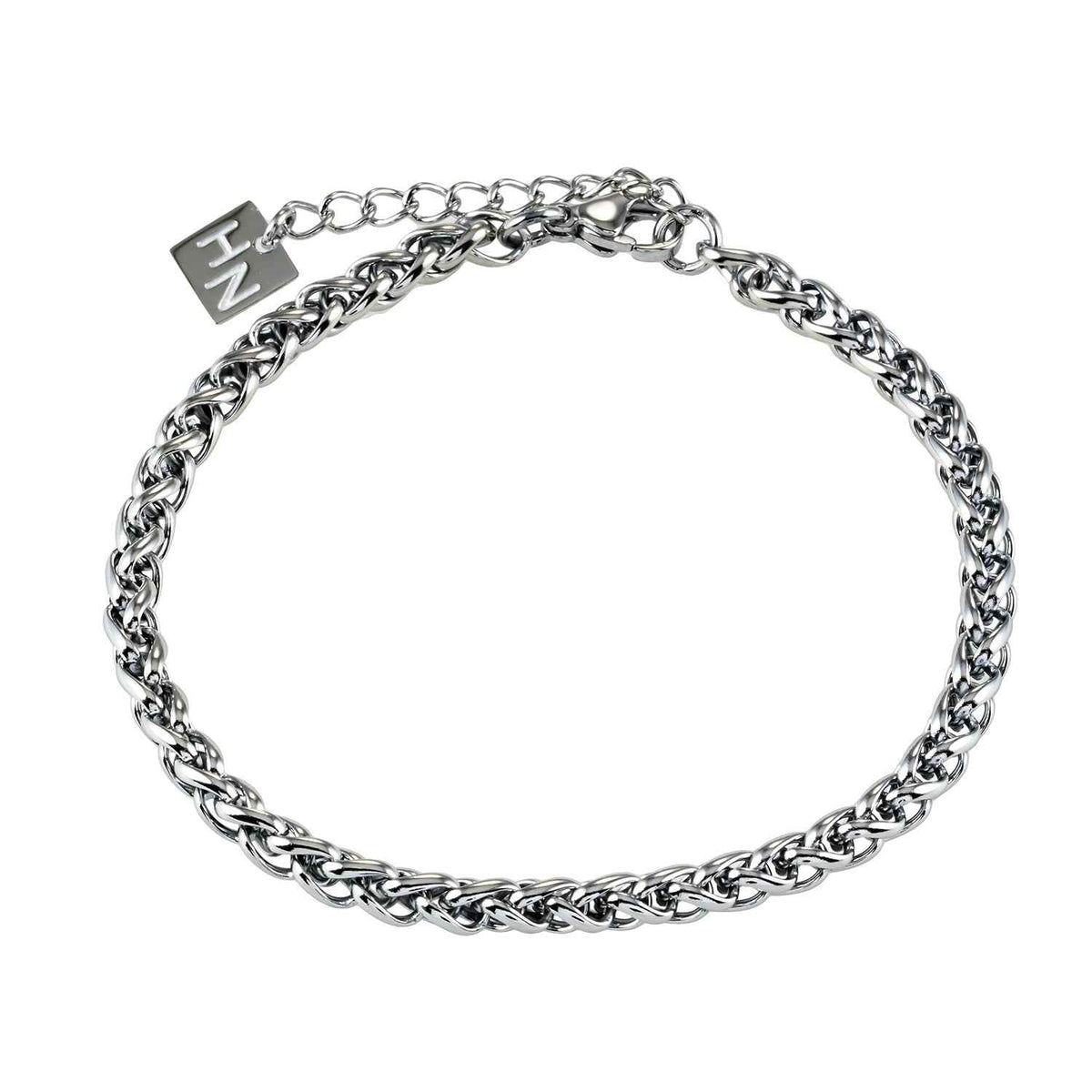 ALDWYCH: Unisex Chunky Silver Bracelet - Bold, Stylish & Versatile.