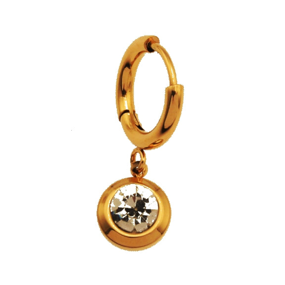 ARTI Zirconia Hoop Earrings