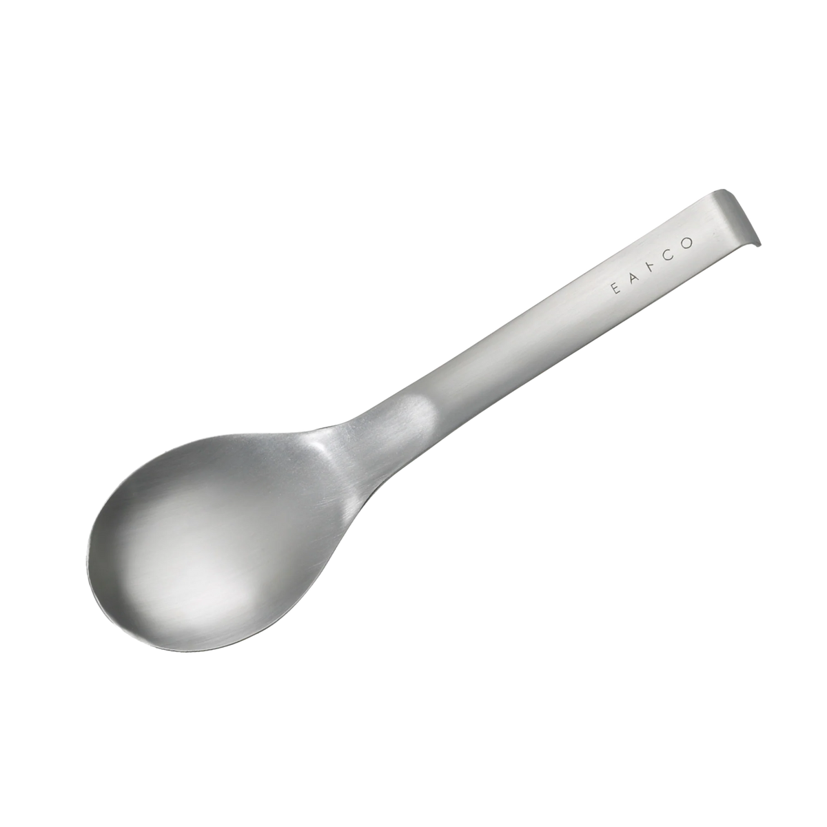 Eatoco Japan Suqu Serving Spoon – Stainless Steel with Hook Handle (230 mm)