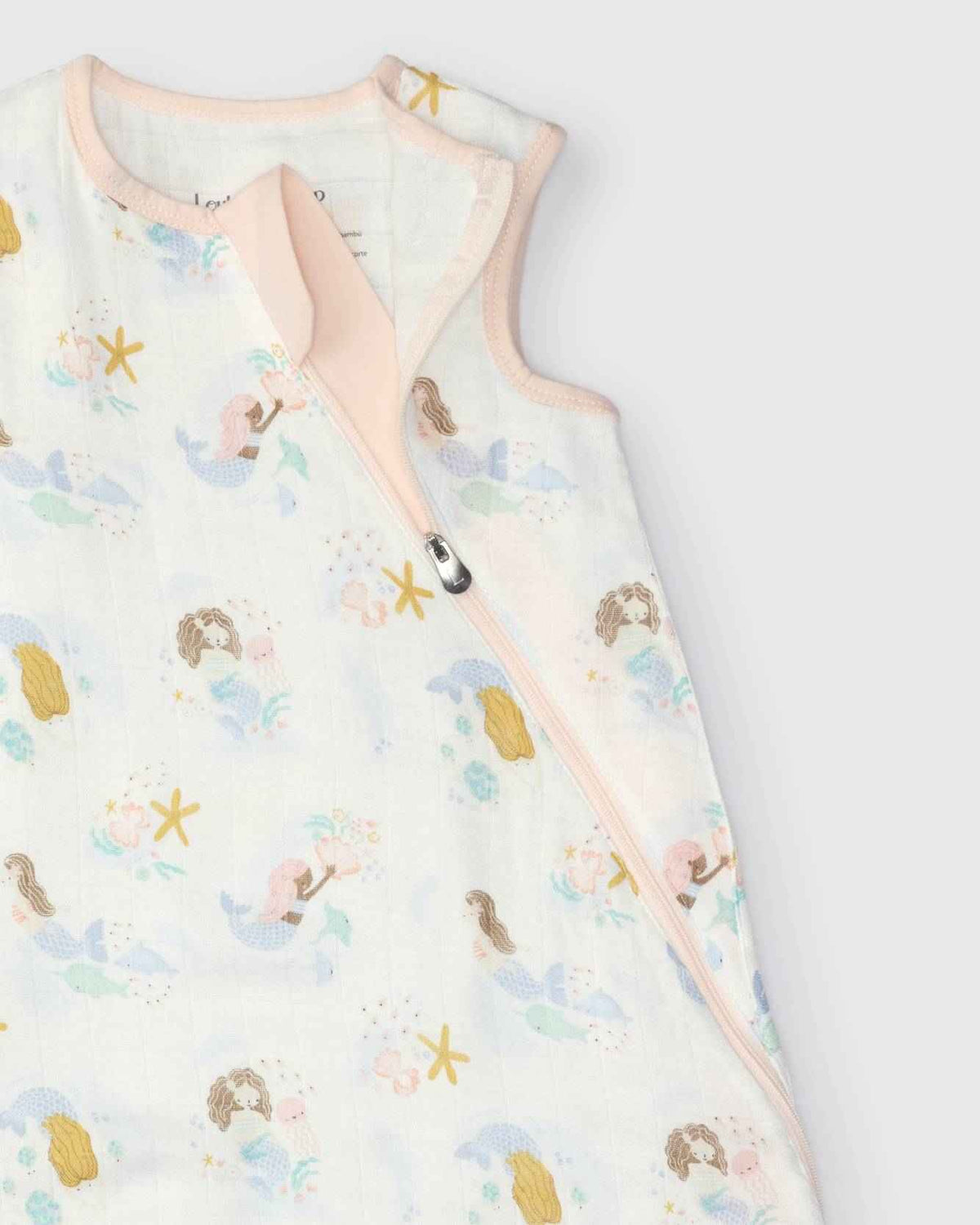 Baby Bamboo Muslin Sleep Sack 0.5 TOG - Mermaids
