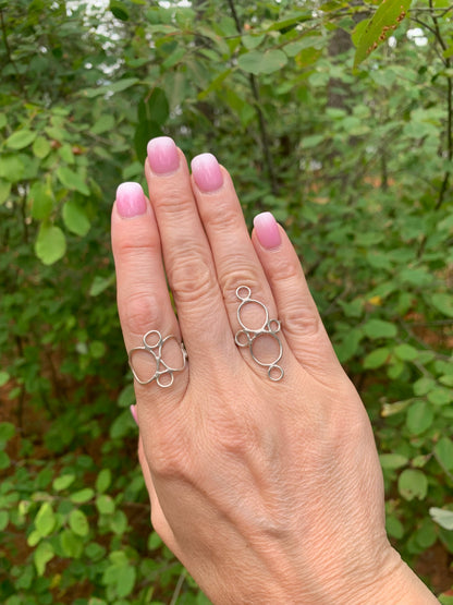 Circa — Open Circle Ring in Sterling Silver or 18K Gold