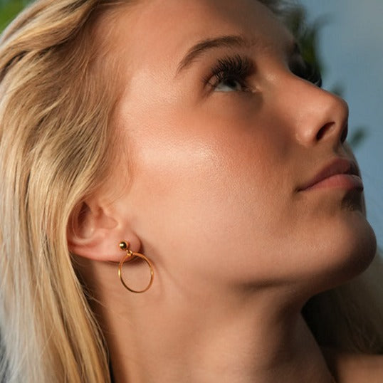 BELLA Hoop Earrings (Available in 3 Sizes)