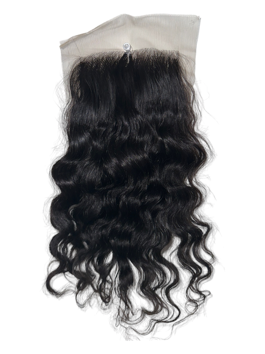Curly hair closure