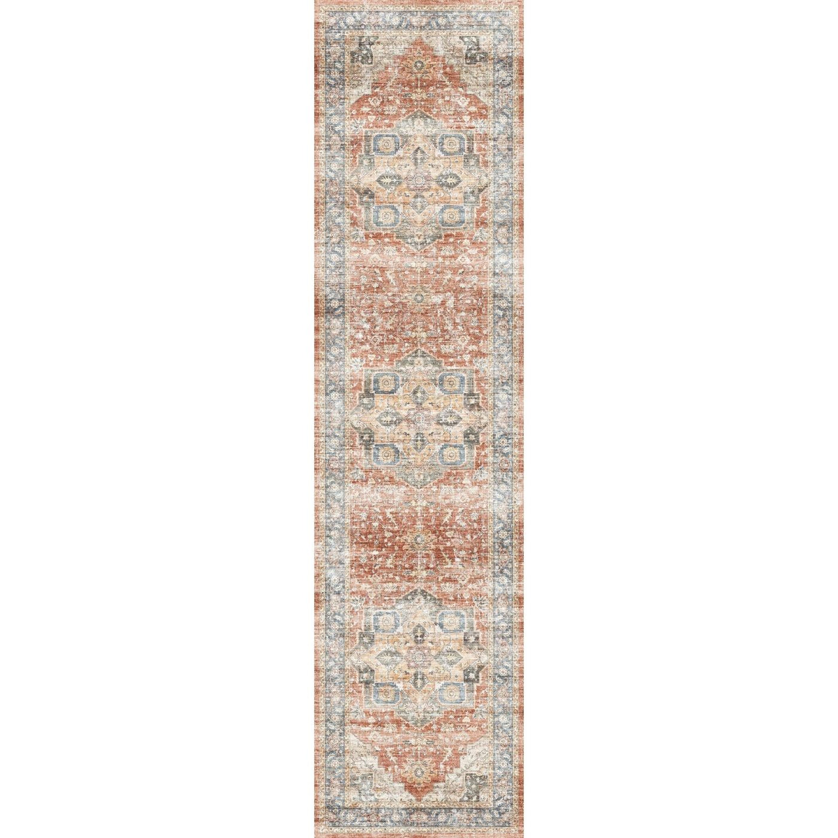 Rivka Terracota Ocean Rug