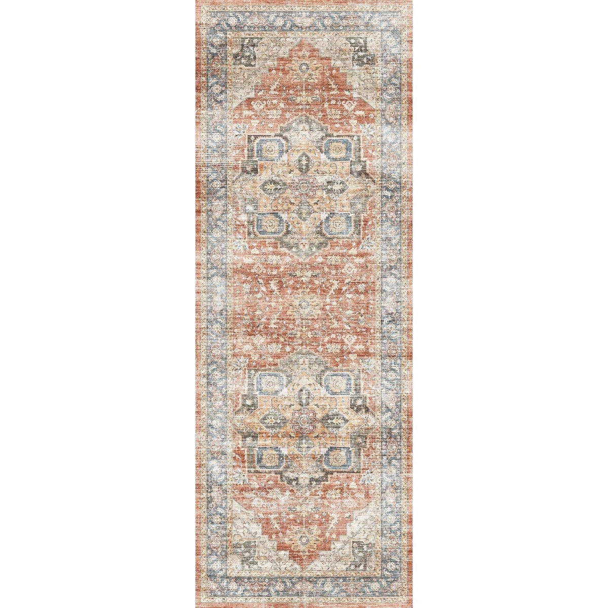 Rivka Terracota Ocean Rug