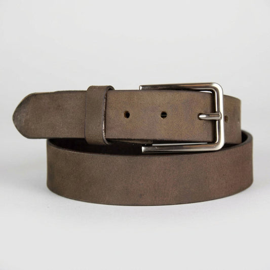 BOL Men's Distressed Leather Belt