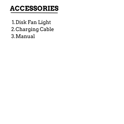 TRU De-LIGHT LiteBreeze LED Multi-Use Multipurpose Disc Fan / Light For Work / Play - Indoor / Outdoor Use