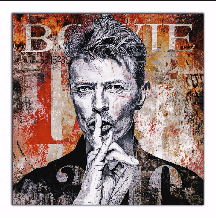 Wall Art - " Let's Dance" Bowie fans