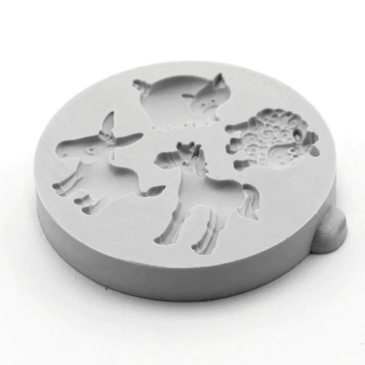Miniature Farm Animals Silicone Mould