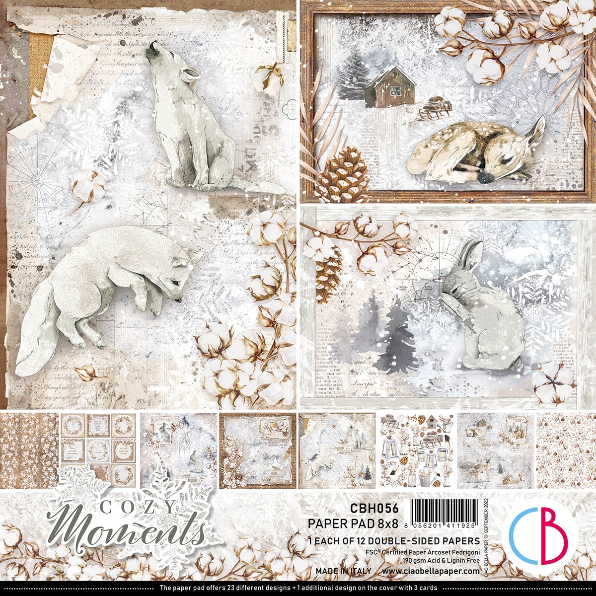 Cozy Moments Pad 8x8 12/Pkg