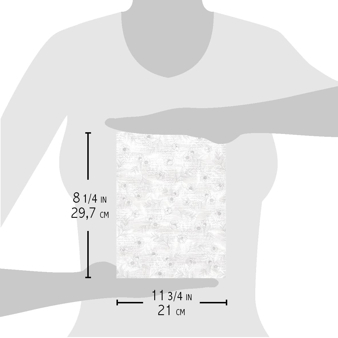 Ciao Bella Rice Paper A4 Spring Outline