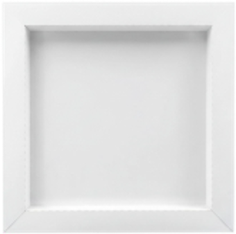 CrafTreat 3D Fold Shapes - Frames White - Square 6pcs