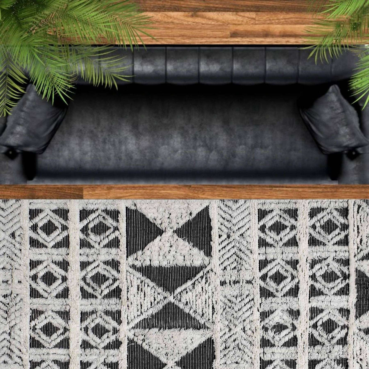 Chloe Woven Wool 6X9 Rug