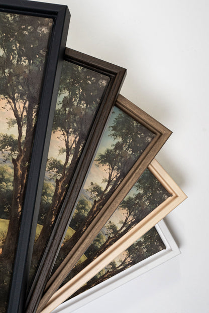 REPOS CHAMPÊTRE, Oeuvre sur toile étirée