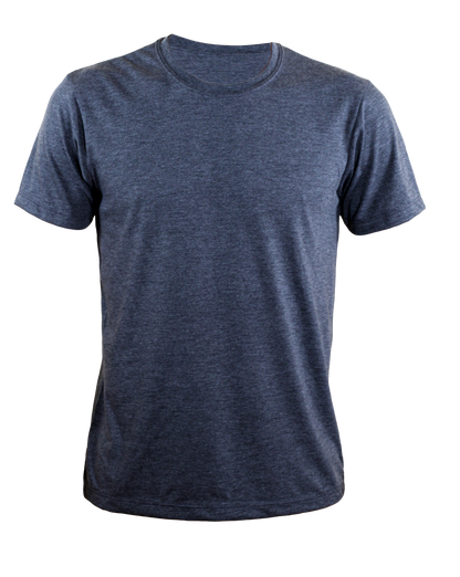 Unisex Eco Tee - Blank Apparel - Heather Charcoal