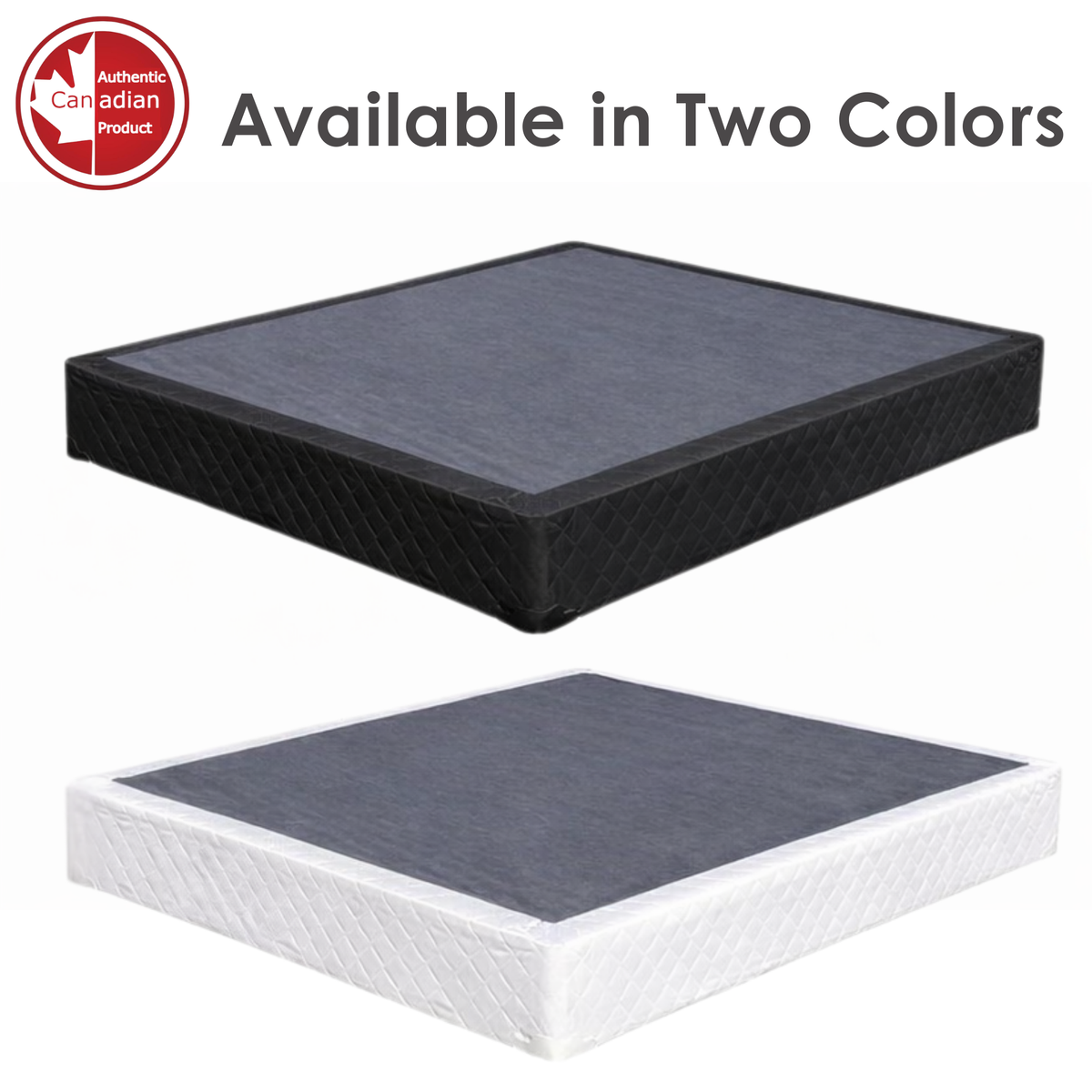 UltraFlex® EVOKE Mattress and BoxSpring Set Orthopedic, Smart Cool Gel Memory Foam, Eco-friendly FIRM Mattress (Made in Canada)