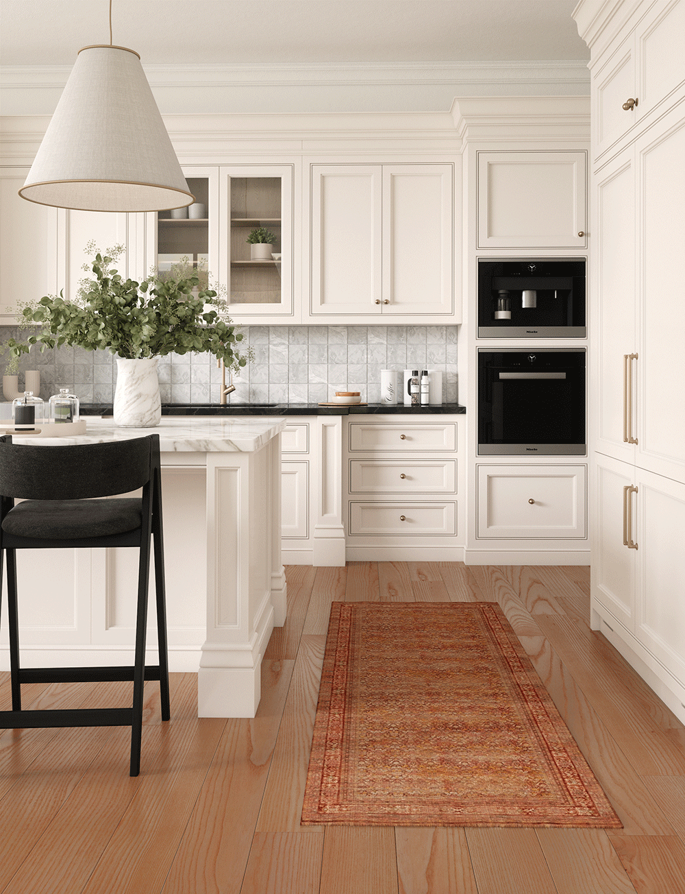 Copera Orange Multi Rug