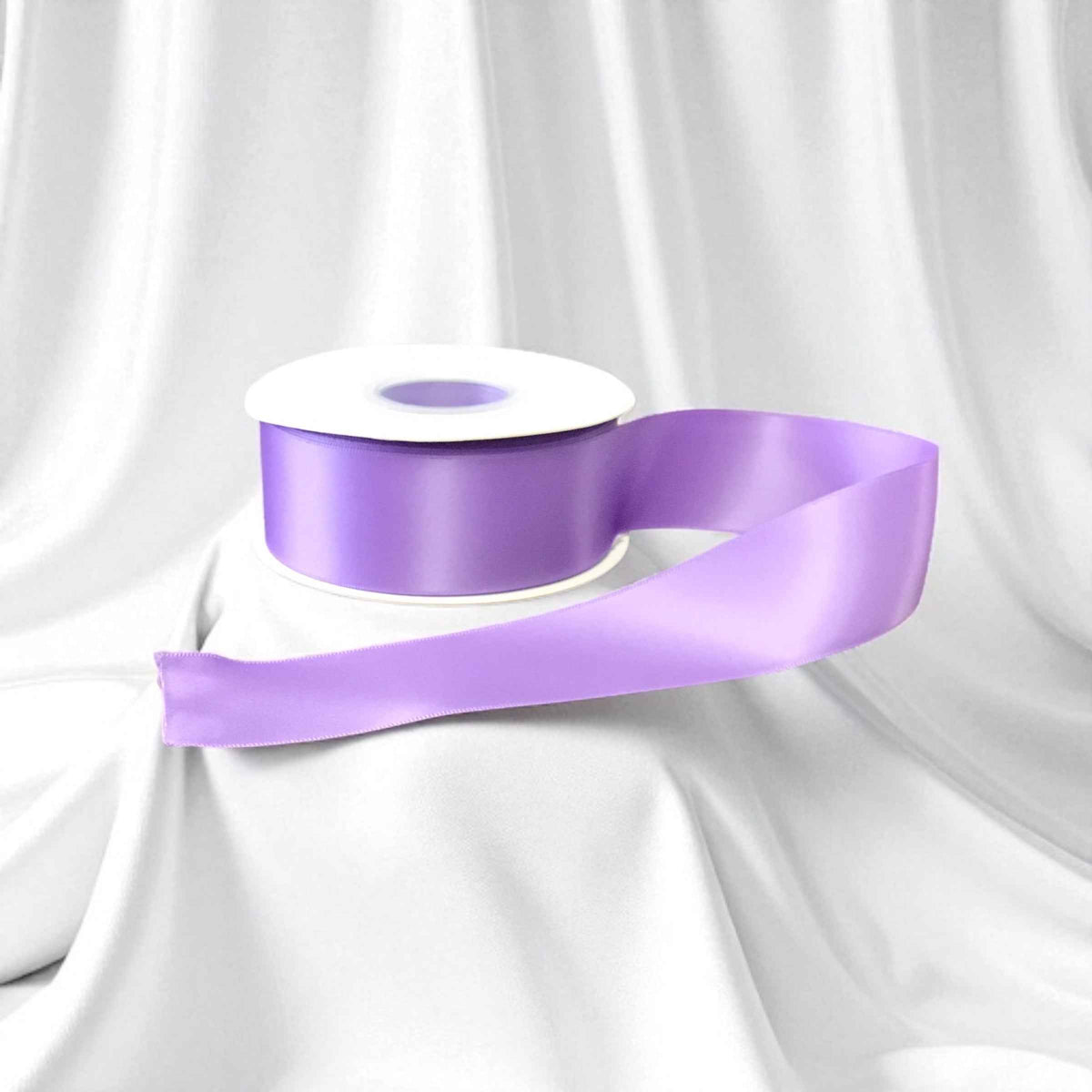 Satin Ribbon Double Face-Lavender#463 -3.8 cm Wide