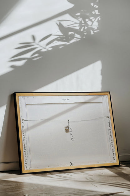 FRAGMENTS NATURELS, Oeuvre sur toile étirée