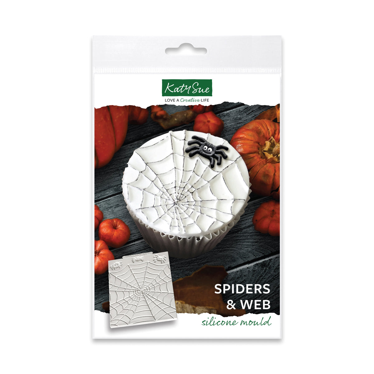 Spiders & Web Silicone Mould
