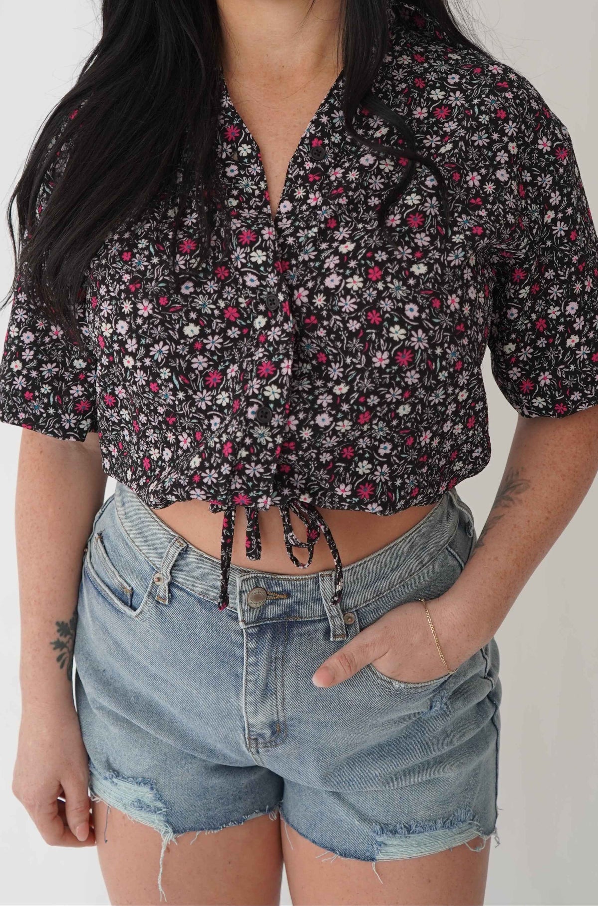 Chemise popsicle - Fleuri