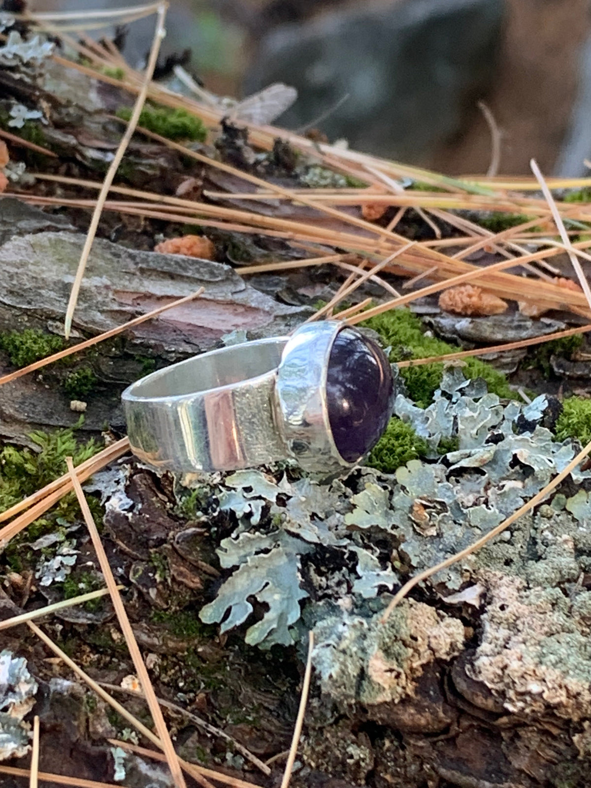 Dionysus — Amethyst Statement Ring