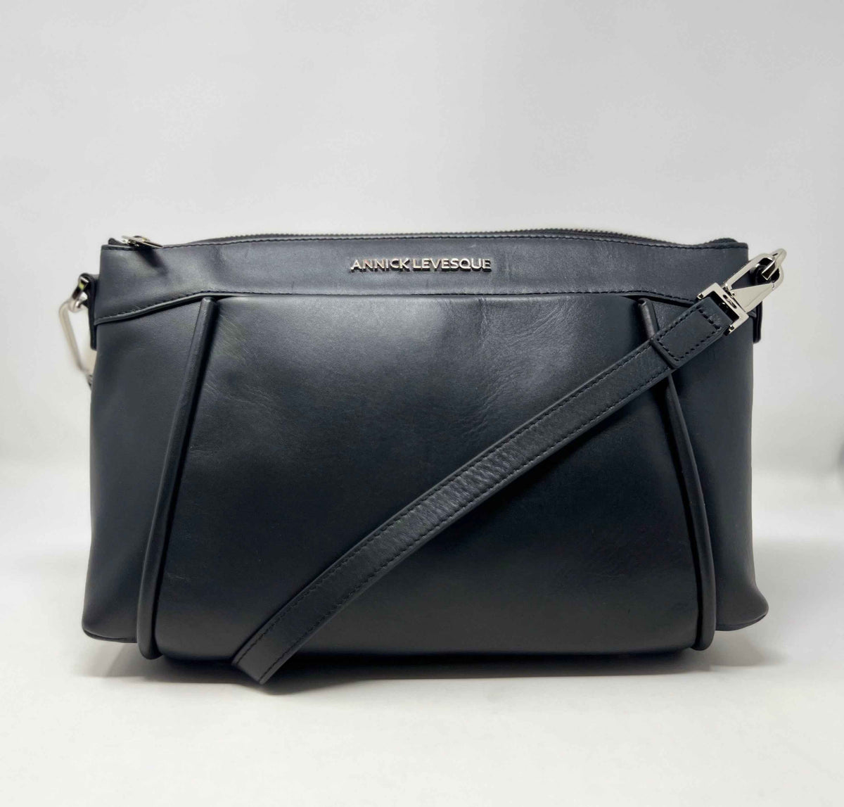 Sac à main cuir Noir, Elena