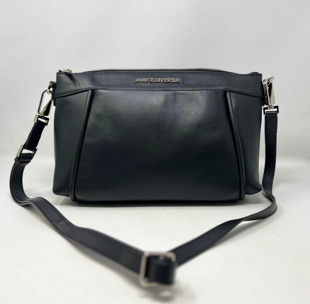 Sac à main cuir Noir, Elena