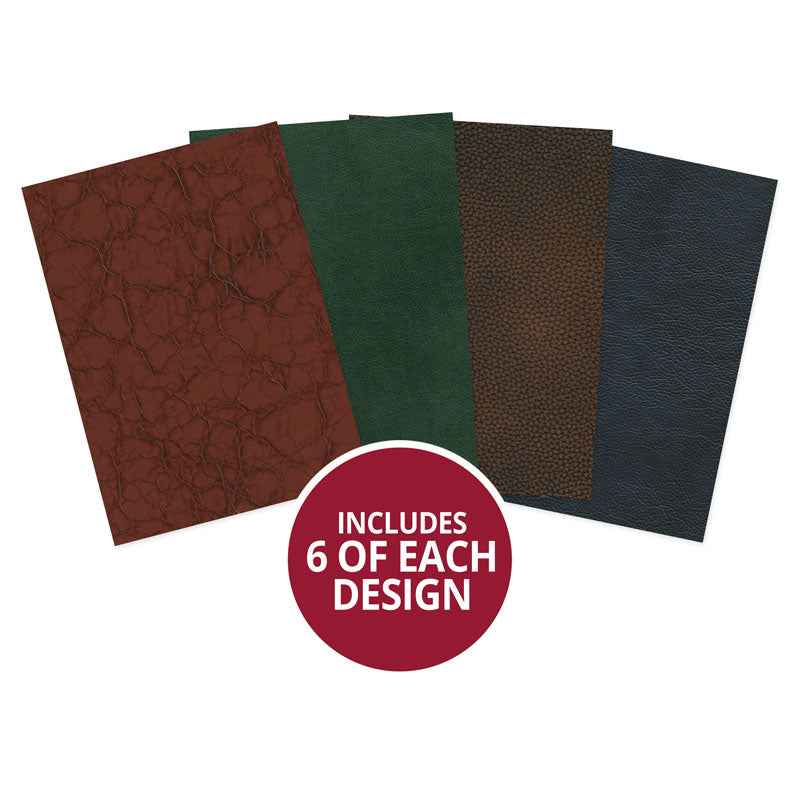 Essential Paper Packs - Leather Library